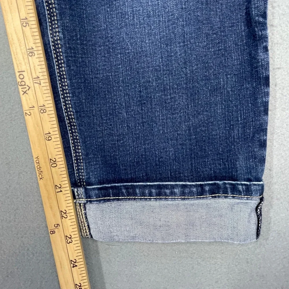 Chico's Blue So Lifting So Slimming Crop Jeans Women Size 1